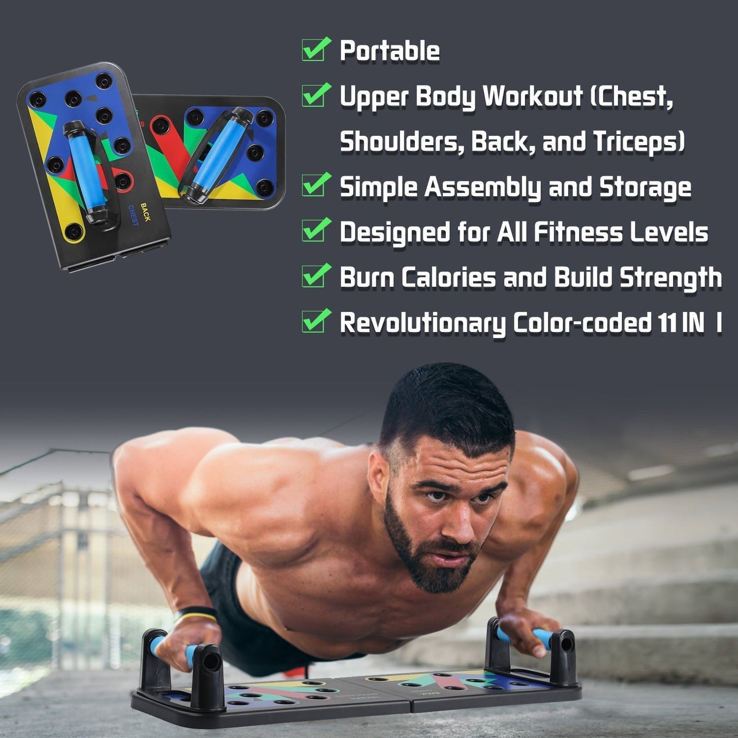 Ultimate Fit Push-Up Board